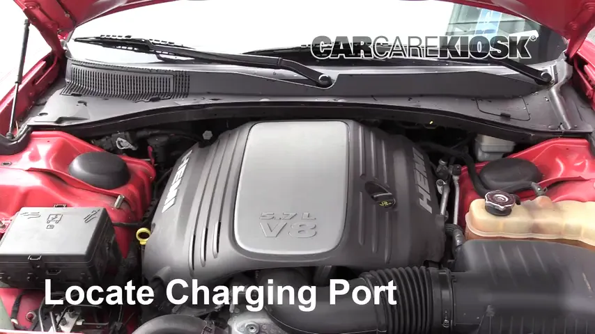 2012 Dodge Charger RT 5.7L V8 Air Conditioner Recharge Freon